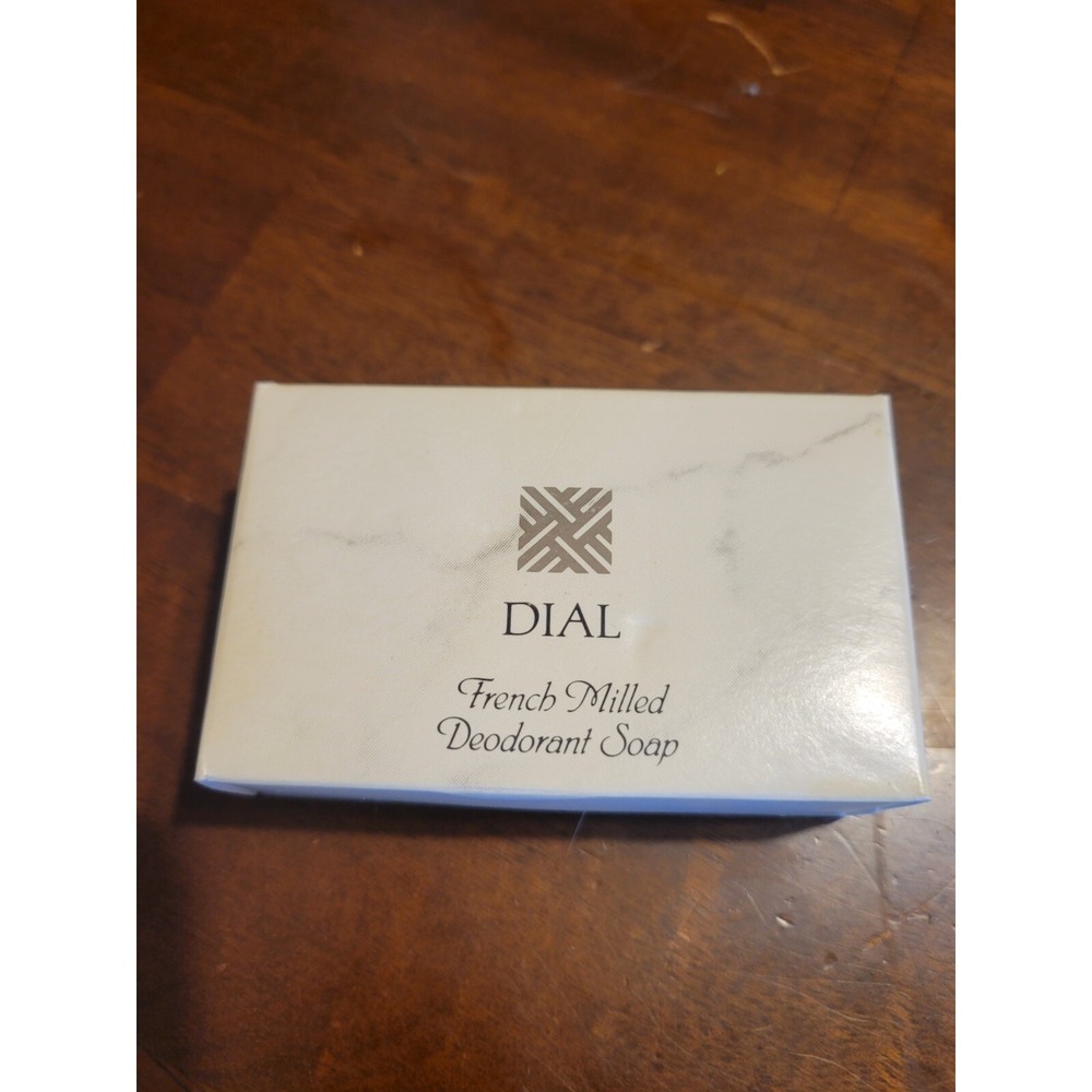 French Milled Vintage Dial Soap Deodorant Soap Bar 80's - Box